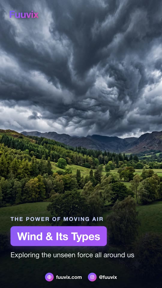 Video lesson: What is Wind? Breeze, Gale & Storms Explained! 🌬️