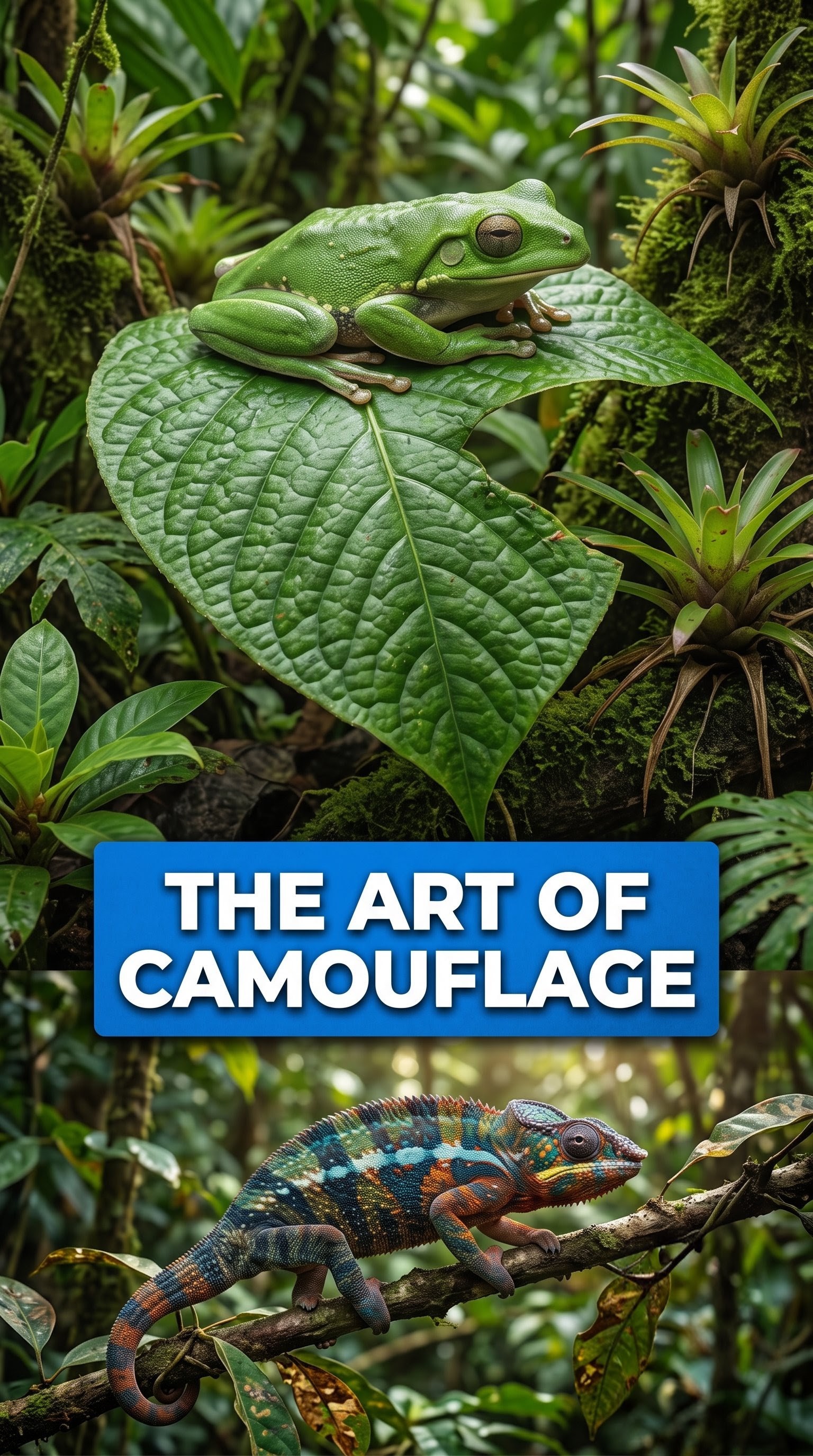 Video lesson: The Art of Camouflage 🦊🦎