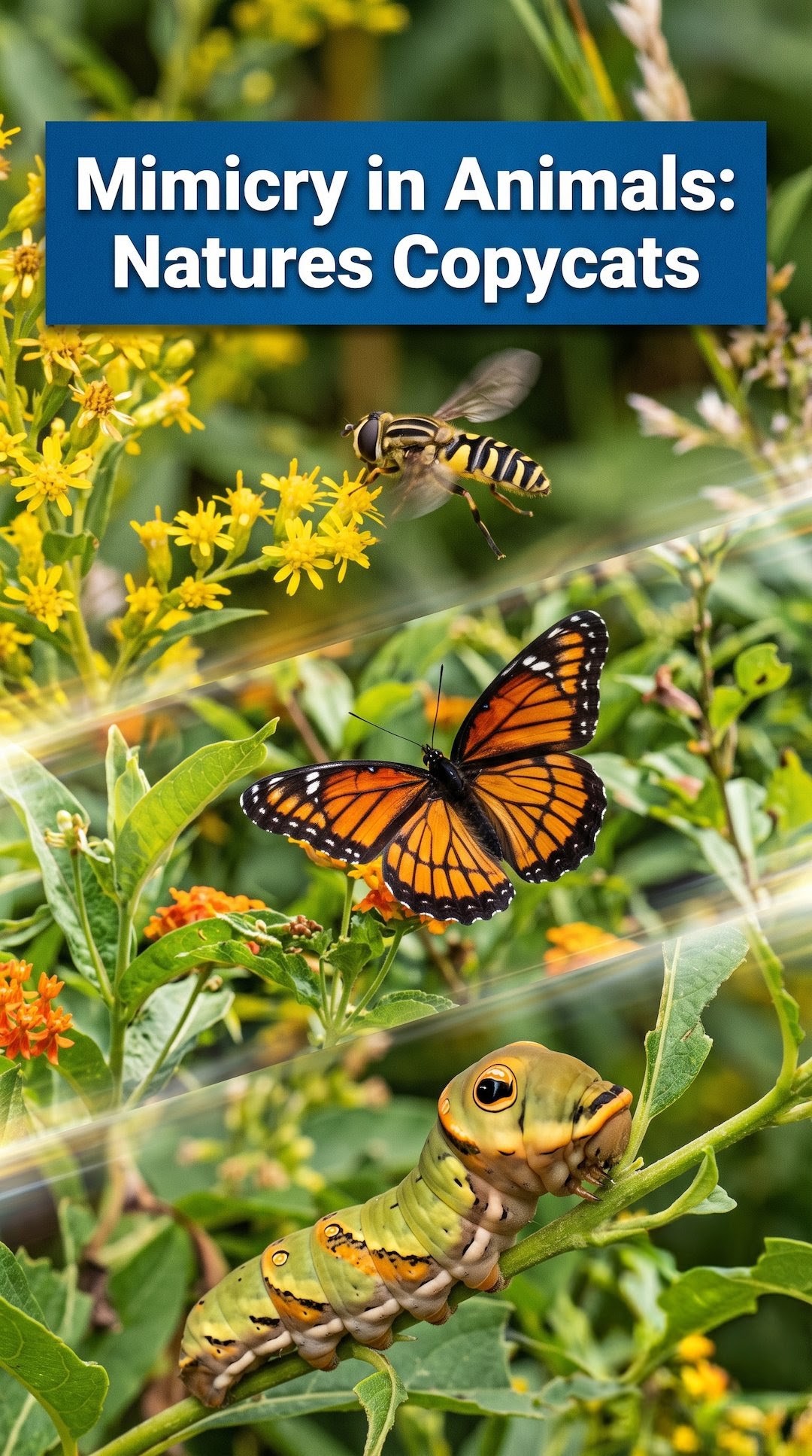 Video lesson: Mimicry: Nature's Copycats 🐝🐍